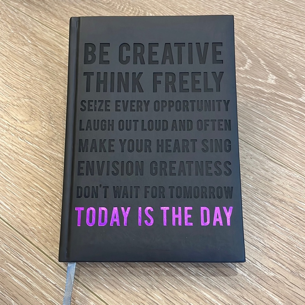 A5 Notebook “Today is the Day”